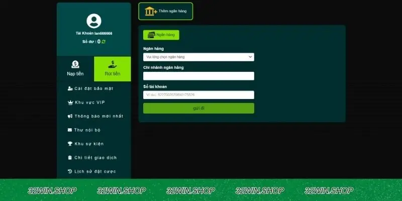 Rút tiền tại nhà cái uy tín diễn ra hoàn toàn tự động